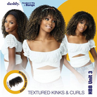 DASHLY HEADBAND BANG WIG UNIT 3 - Textured Tech