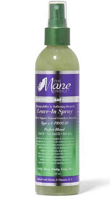 THE MANE CHIOCE HAIR TYPE 4 LEAF CLOVER LEAVE-IN SPRAY - Textured Tech