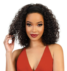 FASHION SOURCE HUMAN HAIR HEAD BAND WIG NAIJA - Textured Tech