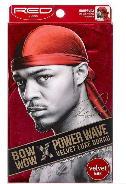 360 POWER WAVE X BOW WOW VELVET LUXE DURAG - Textured Tech