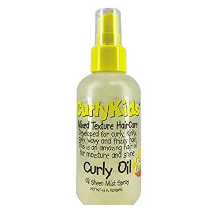 CURLYKIDS CURLY OIL SHEEN MIST SPRAY 4.6OZ - Textured Tech