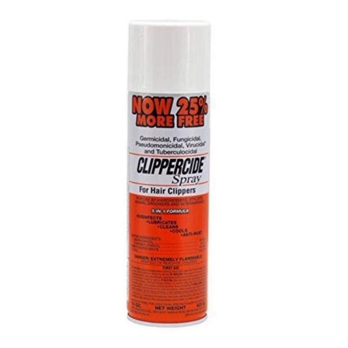 Clippercide Clipper Disinfectant Spray 15oz - Textured Tech