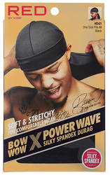 RED BY KISS BOW WOW X POWERWAVE SILKY SPANDEX DURAG - Textured Tech