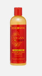 CREME OF NATURE  ARGAN OIL MOISTURE AND SHINE SHAMPOO - Textured Tech