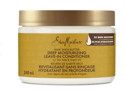 SHEA MOISTURE RAW SHEA BUTTER DEEP MOISTURIZING LEAVE IN CONDITIONER - Textured Tech