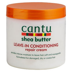 CANTU SHEA BUTTER LEAVE IN CONDITIONER REPAIR CREAM 16OZ - Textured Tech