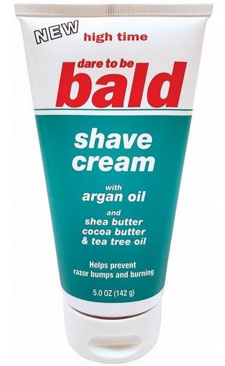 DARE TO BE BALD SHAVE CREAM W/ ARGAN OIL 5OZ - Textured Tech