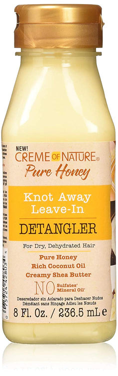 CREME OF NATURE PURE HONEY LEAVE IN DETANGLER 8OZ - Textured Tech