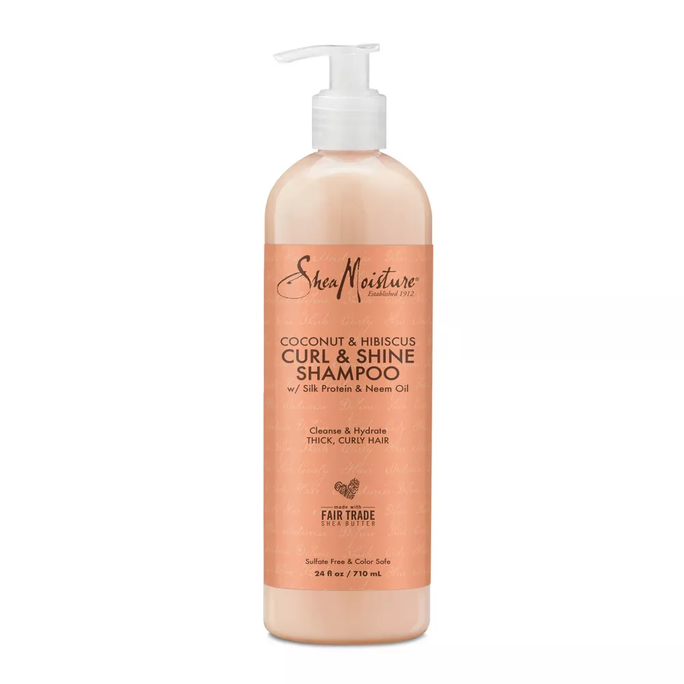 SHEA MOISTURE COCONUT & HIBISCUS SHAMPOO 24 floz - Textured Tech