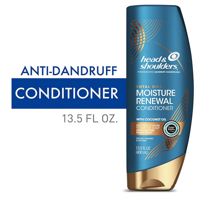 HEAD & SHOULDERS ROYAL OILS MOISTURE SCALP BALANCING CONDITIONER 13.5 FL OZ - Textured Tech