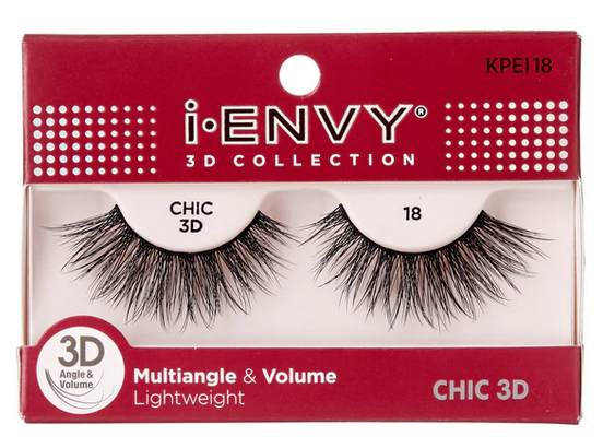 KISS iEnvy 3D Collection Lashes - Textured Tech