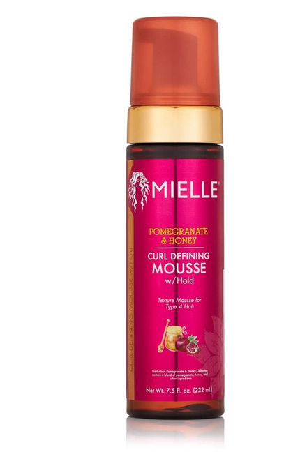 MIELLE POMEGRANATE & HONEY CURL DEFINING MOUSSE W/ HOLD - Textured Tech