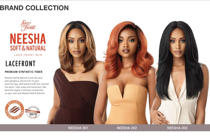 OUTRE SOFT & NATURAL LACE FRONT WIG NEESHA 203 - Textured Tech