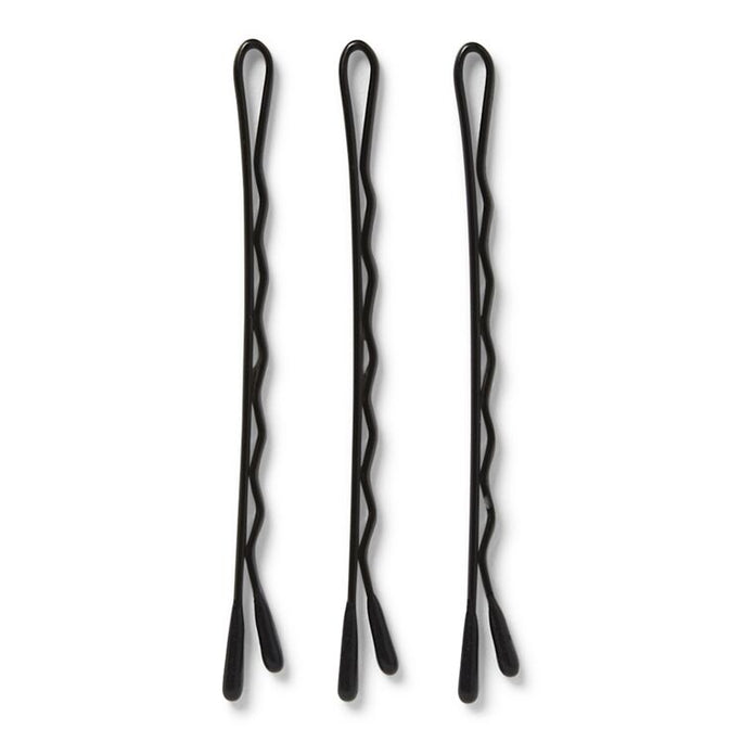 PINCCAT #P182 SM BLACK  BOBBY PINS - Textured Tech