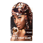 MS REMI SILKY WRAP SCARF - Textured Tech