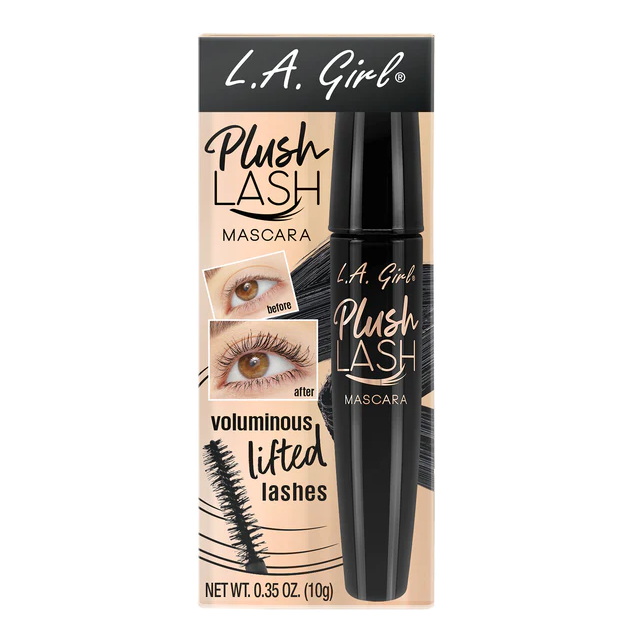 L.A. GIRL PLUSH LASH MASCARA BLACKEST BLACK - Textured Tech