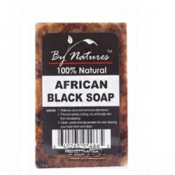 Natures African Black Soap 6 oz Reg Scent - Textured Tech
