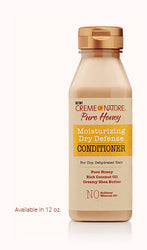 Creme of Nature Pure Honey Moisturizing Dry Defense Conditioner (12 fl.oz.) - Textured Tech