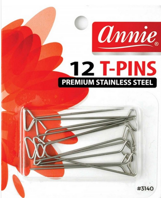 Annie 12 T Pins - Textured Tech