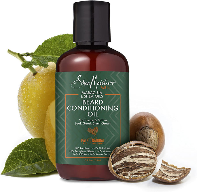 SHEA MOISTURE MENS BEARD CONDITIONING OIL 3.2OZ - Textured Tech