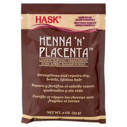 Hask Henna n Placenta Conditioning Treatment 2 oz - Textured Tech