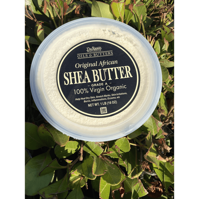 100% ORIGINAL AFRICAN SHEA BUTTER SMOOTH 16OZ (1LB) - Textured Tech