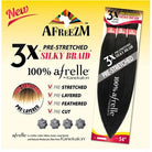 AFREEZM 3X PRESTRETCHED SILKY BRAID 1B - Textured Tech