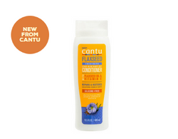 CANTU FLAXSEED SMOOTHING LEAVE-IN/RINSE-OUT CONDITIONER VITAMIN E - Textured Tech