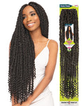 Janet Collection Crochet Braids Nala Tress PASSION TWIST 24" - Textured Tech