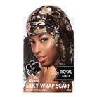 MS REMI SILKY WRAP SCARF - Textured Tech