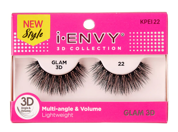 KISS iEnvy 3D Collection Lashes - Textured Tech