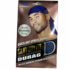 DREAM WORLD QUICK DRY SPORTS DURAG (BLACK) - Textured Tech