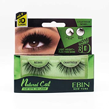 EBIN NATURAL CAT 3D LASHES (CHOOSE STYLE) - Textured Tech