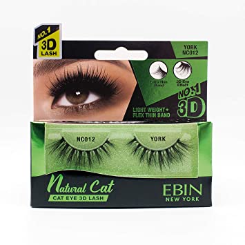 EBIN NATURAL CAT 3D LASHES (CHOOSE STYLE) - Textured Tech