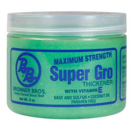 BRONNER BROS MAXIMUM STRENGTH SUPER GRO THICKENER 6oz - Textured Tech