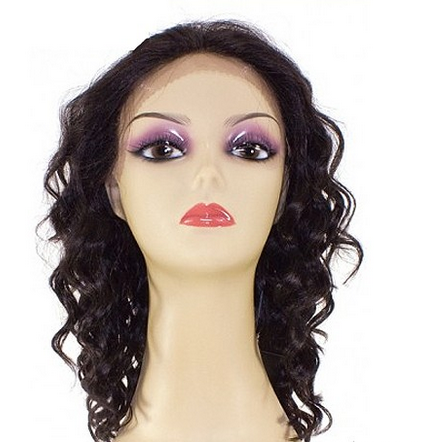 INDIAN REMY 100% HUMAN VIRGIN LACE FRONT WIG HLW-INDI-100 - Textured Tech