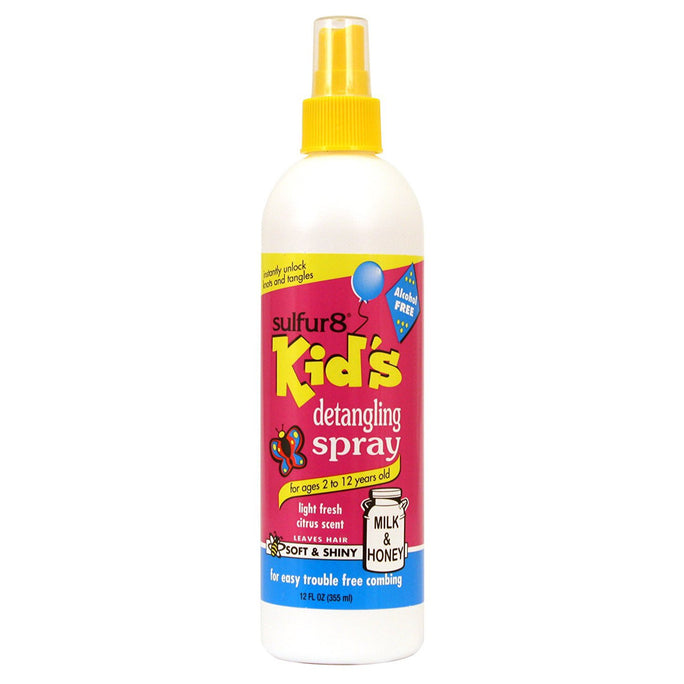 SULFUR-8 KIDS DETANGLING SPRAY 12 OZ - Textured Tech