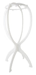 PORTABLE WIG STAND 14" LONG WHITE - Textured Tech