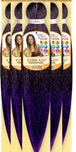 EZ BRAID PRESTRETCHED HAIR QUATRO 4X 26" PACK - Textured Tech