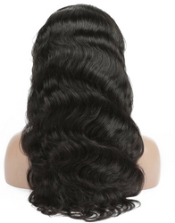 BRAZILIAN BODY WAVE LACE FRONT WIG #NATURAL BROWN - Textured Tech