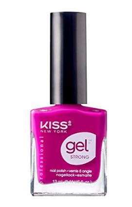 KISS GEL STRONG NAIL POLISH (Select color) - Textured Tech