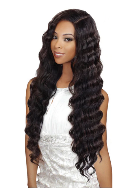 NAOMI - 13 x 5 100% HUMAN OCEAN WAVE LACE FRONT - Textured Tech