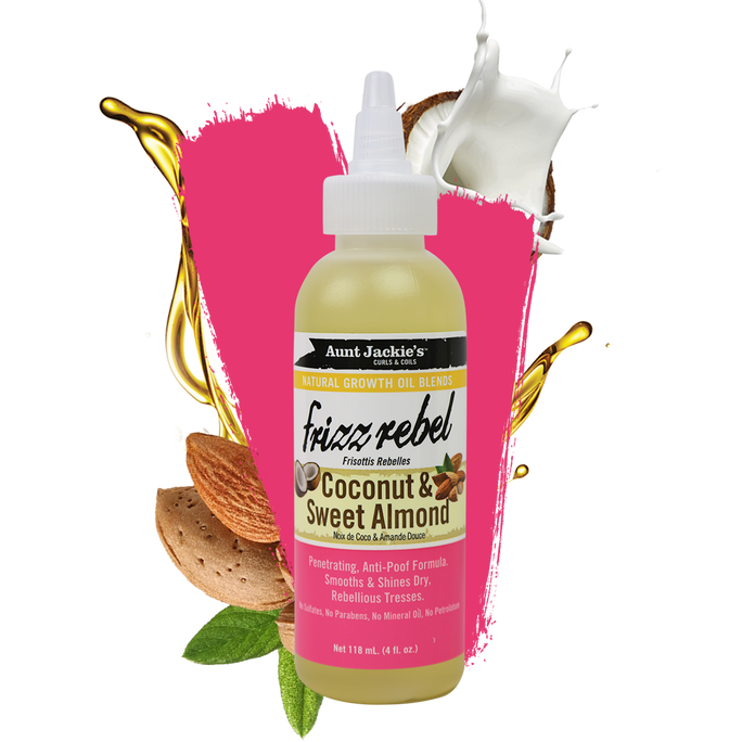 AUNT JACKIE’S FRIZZ REBEL COCONUT & SWEET ALMOND - Textured Tech