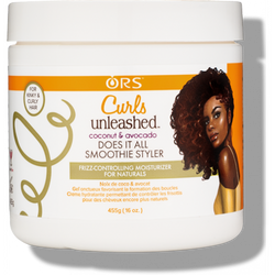 ORS CURLS UNLEASHED COCONUT & AVOCADO DOES IT ALL SMOOTHIE STYLER 16oz - Textured Tech