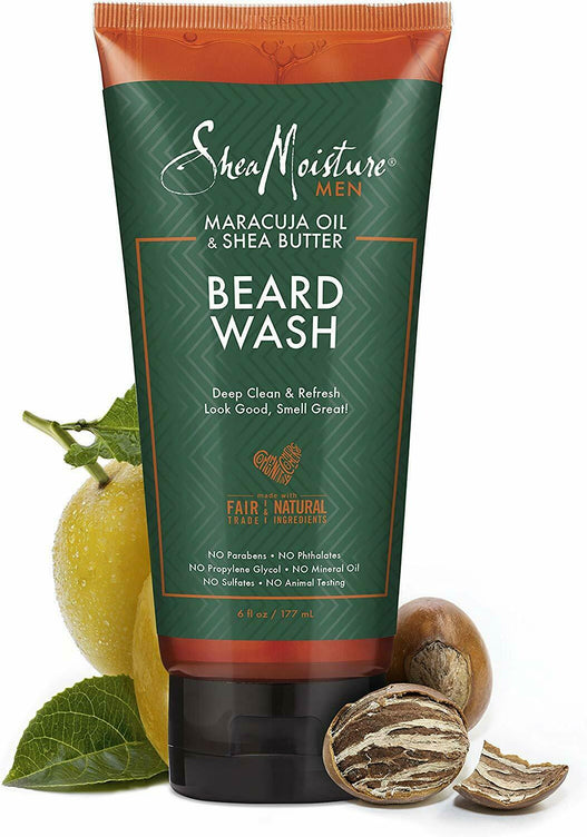 Shea Moisture Beard Wash 6 oz - Textured Tech