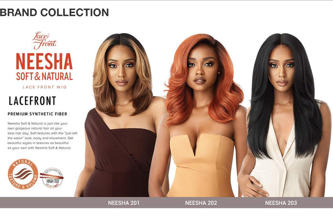 OUTRE SOFT & NATURAL LACE FRONT WIG NEESHA 201 - Textured Tech