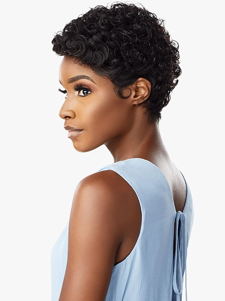 SENSATIONNEL SHEAR MUSE LACE WIG - AMINA - Textured Tech