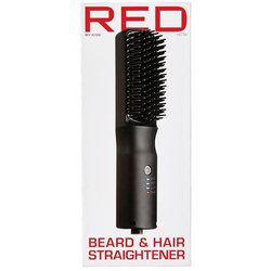 RED BY KISS BEARD & HAIR STRAIGHTENER - Textured Tech