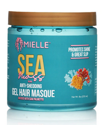 MIELLE SEA MOSS ANTI-SHEDDING GEL HAIR MASQUE 8 OZ - Textured Tech
