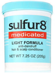 Sulfur 8 Light Formula Medicated Anti-Dandruff Hair & Scalp Conditioner 4oz - Textured Tech